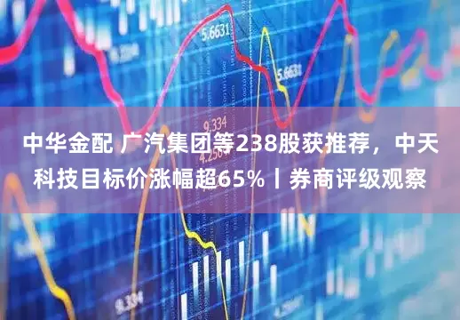 中华金配 广汽集团等238股获推荐，中天科技目标价涨幅超65%丨券商评级观察