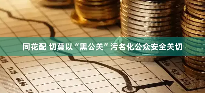 同花配 切莫以“黑公关”污名化公众安全关切